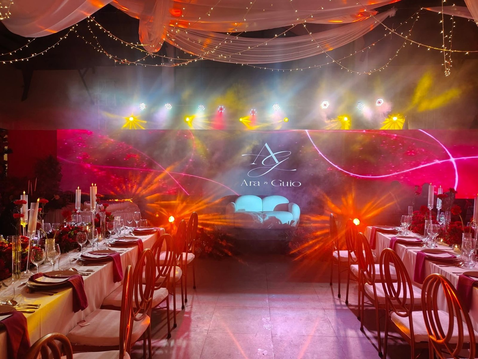 Event stage and LED wall setup by Batangas LED Wall